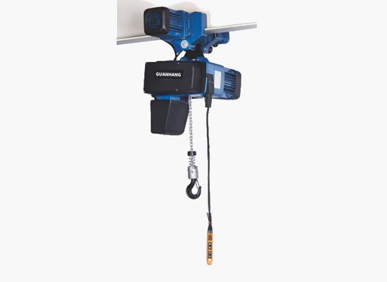 冠航歐式環(huán)鏈電動葫蘆電動跑車一體機